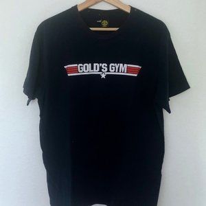 Golds Gym Vintage Retro Graphic T-shirt